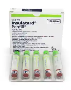 INSULATARD PENFILL 100 IU 3 ML